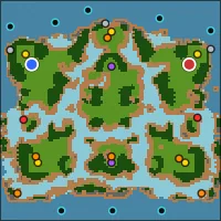 Ashrift — 108×108 Forest battlefield with 2 start locations