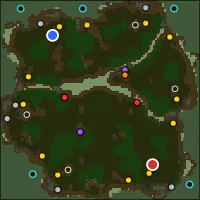 Blackstone Basin — 116×116 Swamp battlefield with 6 start locations
