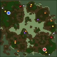 Blackstone Crag — 103×103 Swamp battlefield with 2 start locations