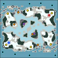 Cindersteps — 108×108 Winter battlefield with 2 start locations