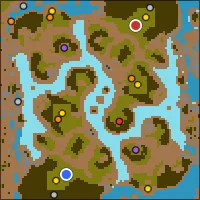 Embercauseway — 98×98 Glade battlefield with 2 start locations