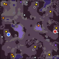Gloomcauseway — 100×100 Gloom battlefield with 4 start locations